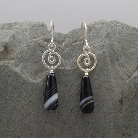 Pacha Small Sardonyx Drop Earring