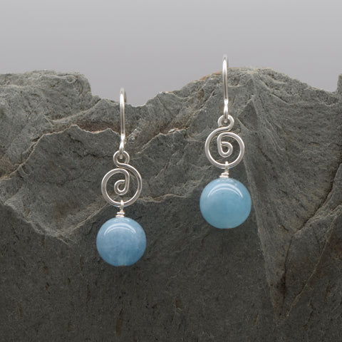 Pacha Angelite Round Earring