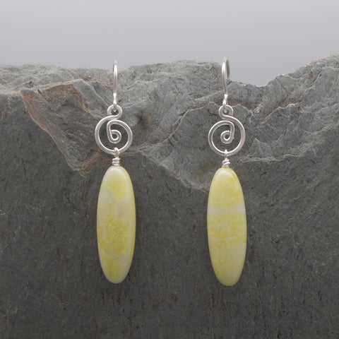 Pacha Lemon Jasper Drop Earring