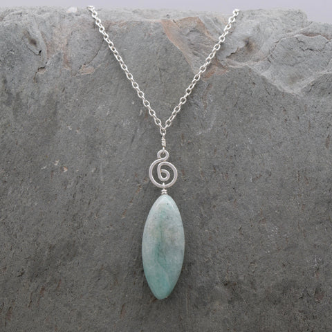 Pacha Drop Necklace Amazonite