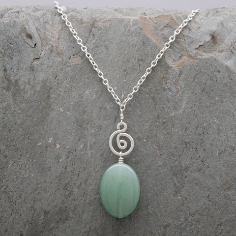Pacha Drop Necklace BC Jade