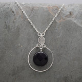Encircled Onyx Necklace